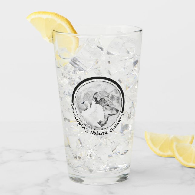 Developing Nature Gallery Logo Glass (Front Ice)