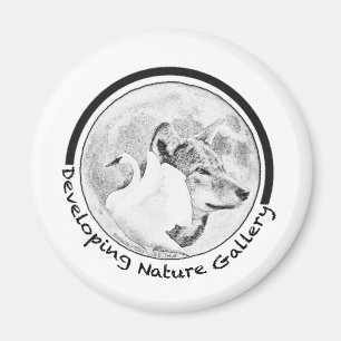 Developing Nature Gallery Logo Magnet