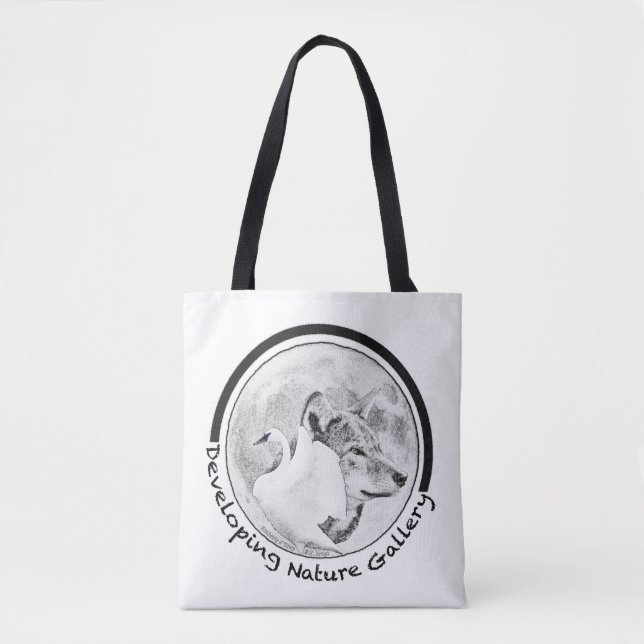 Developing Nature Gallery Logo Tote Bag (Front)