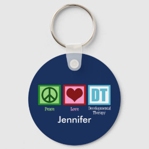 Developmental Therapist Key Ring