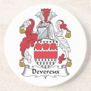 Devereux Family Crest Coaster
