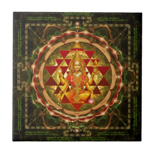 Devi Lakshmi Stotram- Shri Yantra Tile