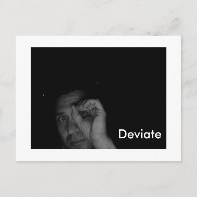 Deviate Postcard (Front)