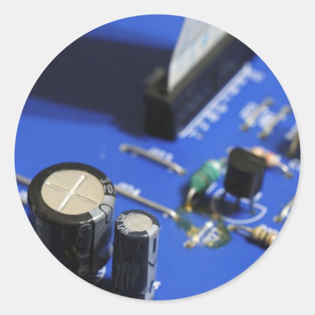 Device Classic Round Sticker (Front)