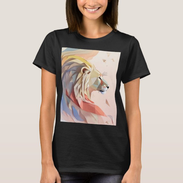 Devil Angel Confrontation T-Shirt Design" (Front)