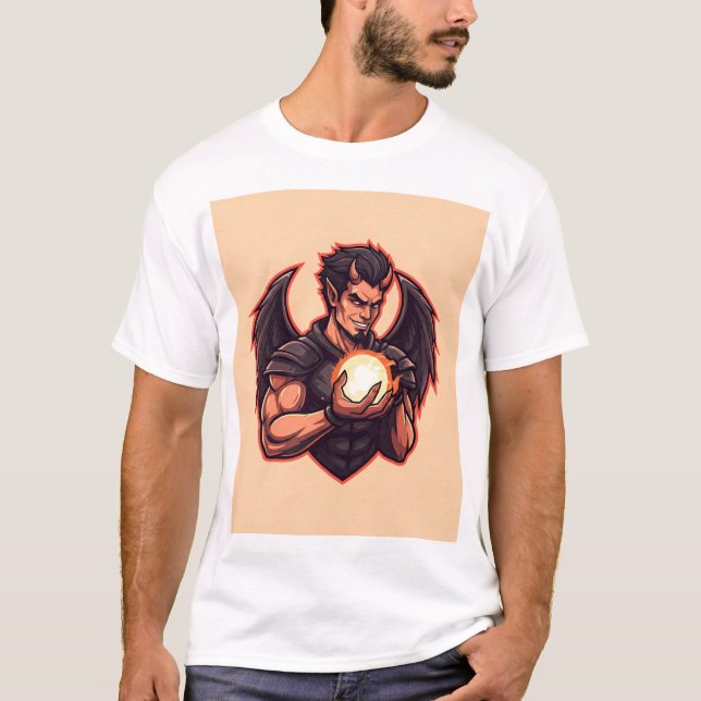 Devil Angel Esport Logo T-Shirt (Front)
