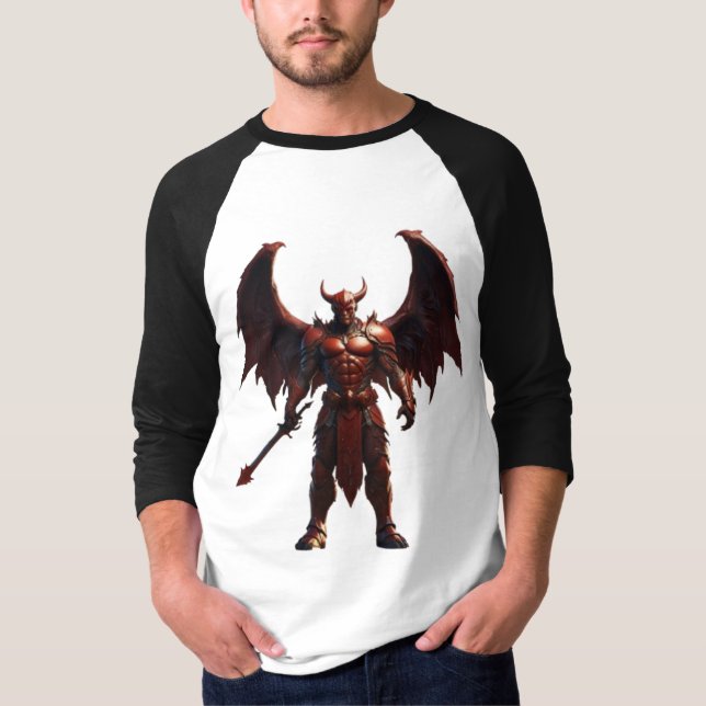 Devil Angel Guardian T-Shirt (Front)
