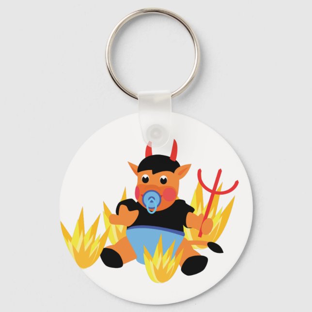 devil baby key ring (Front)