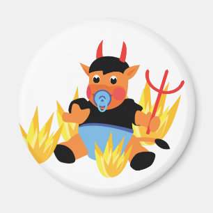 devil baby magnet