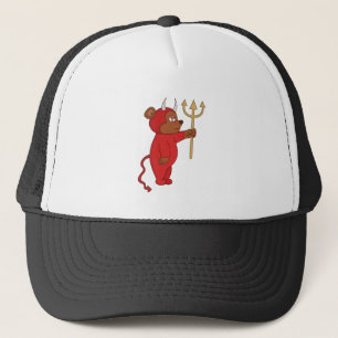 Devil Bear Trucker Hat