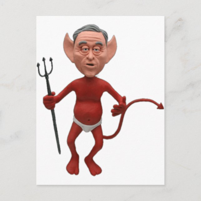 devil bush 01 postcard (Front)