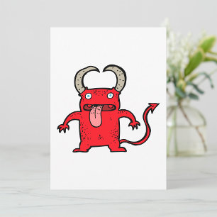 Devil Creature Invitation