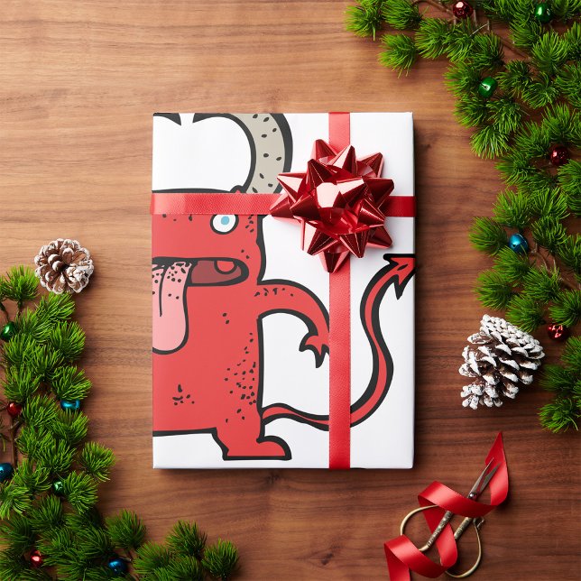 Devil Creature Wrapping Paper (Creator Uploaded)