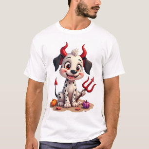 Devil Dalmatian Mischief T-Shirt