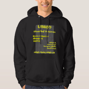 Devil Dog USMC By Sean l Spanlger Hoodie