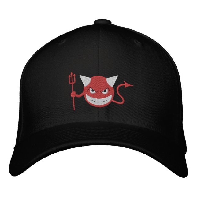 Devil Embroidered Hat (Front)