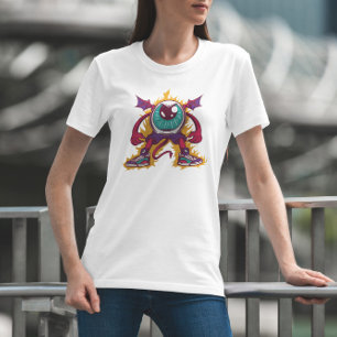 Devil Eye Creature Halloween T-Shirt