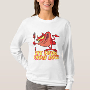 devil frog frog from hell cartoon T-Shirt