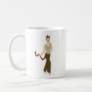 devil girl    coffee mug