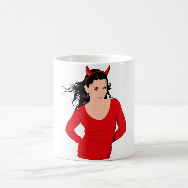 DEVIL GIRL COFFEE MUG (Center)