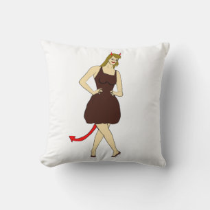 devil girl     cushion
