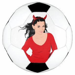 DEVIL GIRL FOOTBALL