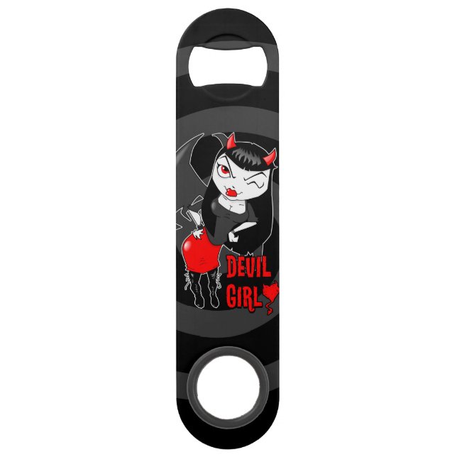 Devil Girl Speed Bottle Opener (Front)