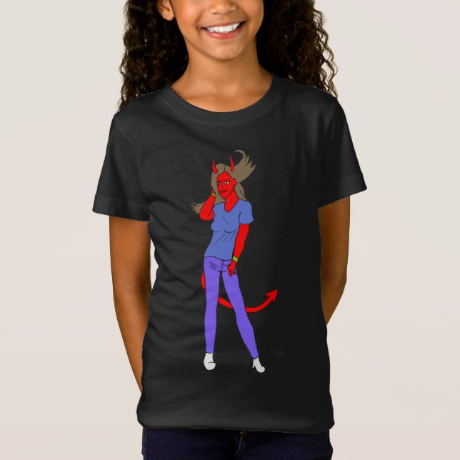 devil girl   T-Shirt (Front)