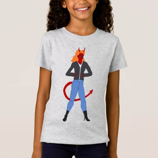 devil girl     T-Shirt (Front)