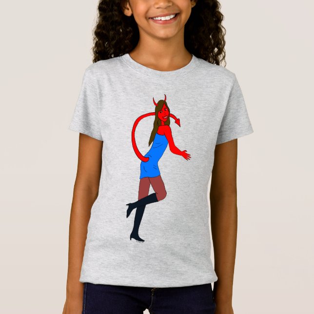 devil girl  T-Shirt (Front)