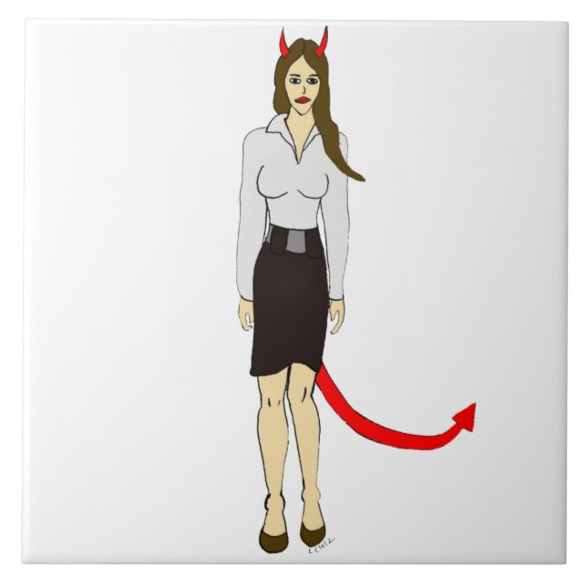 devil girl      tile (Front)