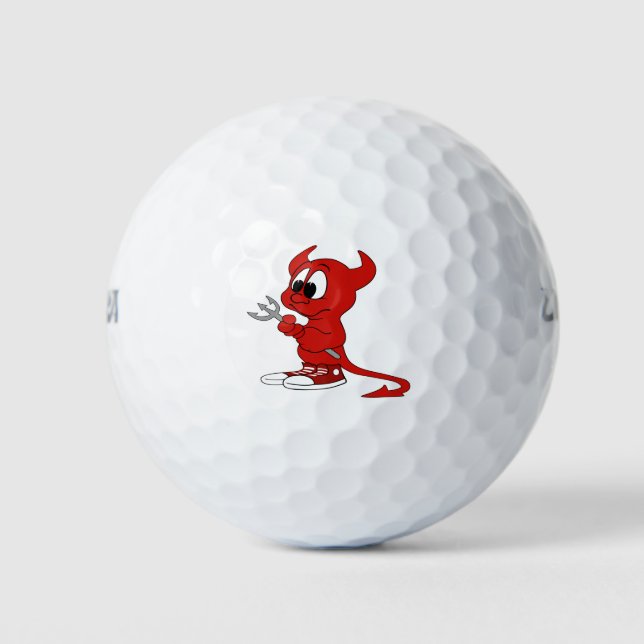 Devil Golf Balls (Front)