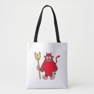 Devil Gorilla Tote Bag