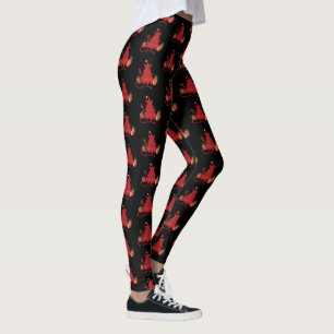 Devil Holiday Tree Leggings