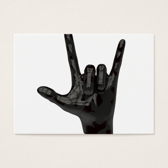 devil horns hand (Front)