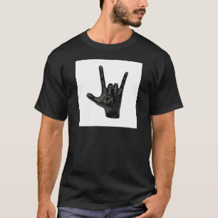 devil horns hand T-Shirt