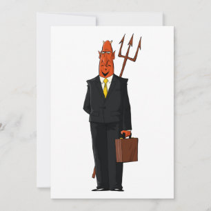 Devil In A Suit Invitation