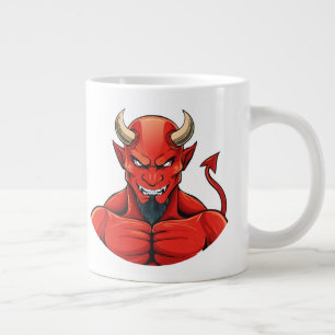 Devil large coffee mug