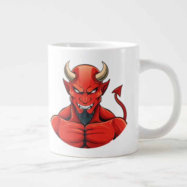 Devil  large coffee mug (Right)