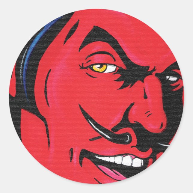 Devil Man Sticker (Front)