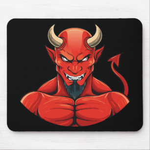 Devil mouse mat