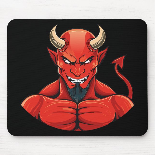 Devil  mouse mat (Front)