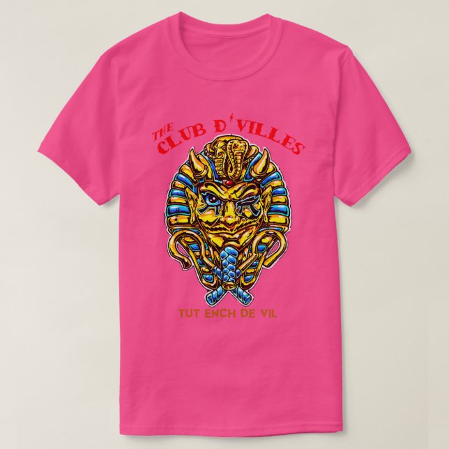 Devil Pharaoh Illustration T-Shirt (Design Front)