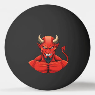 Devil  ping pong ball