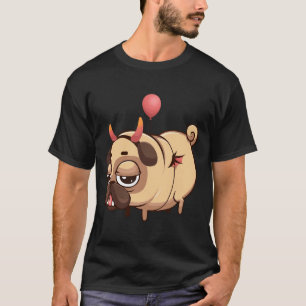 Devil Pug Classic  857 T-Shirt