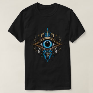 Devil Purple Eye (Gold Edition) T-Shirt