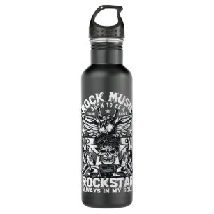 Devil Rock Punk Hard Rock Heavy Metal 710 Ml Water Bottle