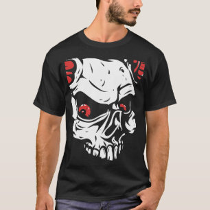 Devil Skull with Horns T-Shirt
