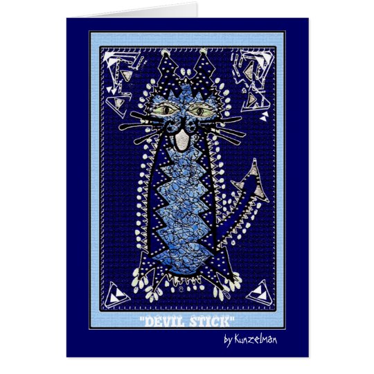 "DEVIL STICK" CARD
