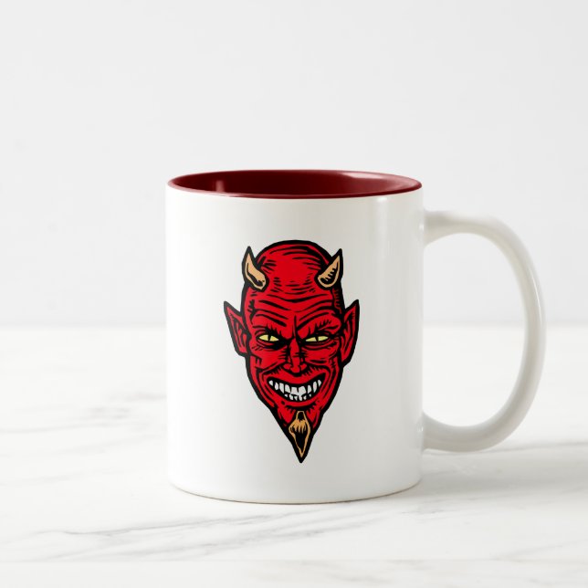 devil Two-Tone coffee mug (Right)